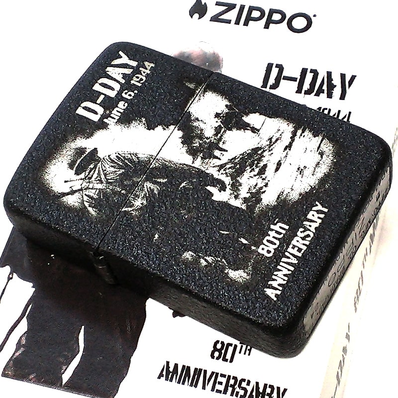 ZIPPO ライター 1941復刻レプリカ D-DAY ジッポ 80周年記念 限定シリアル入り かっこいい ノルマンディ上陸作戦 ARMY 80th  軍隊