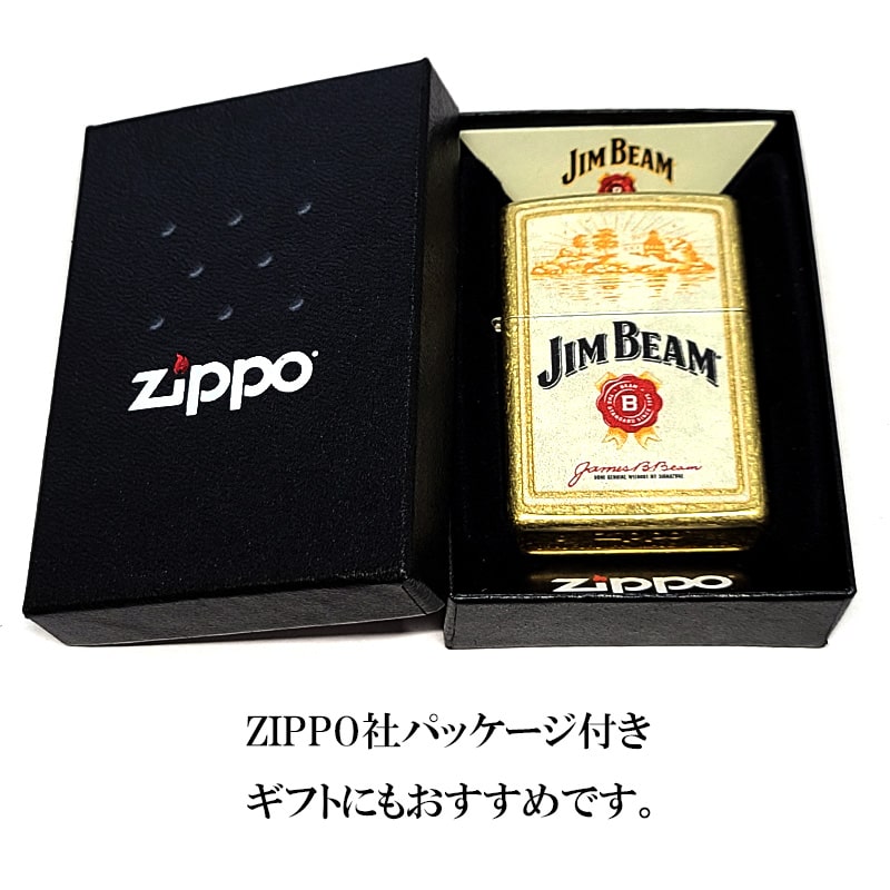 ZIPPO（ジッポー） ライター ジムビーム お酒 ロゴ ジッポ