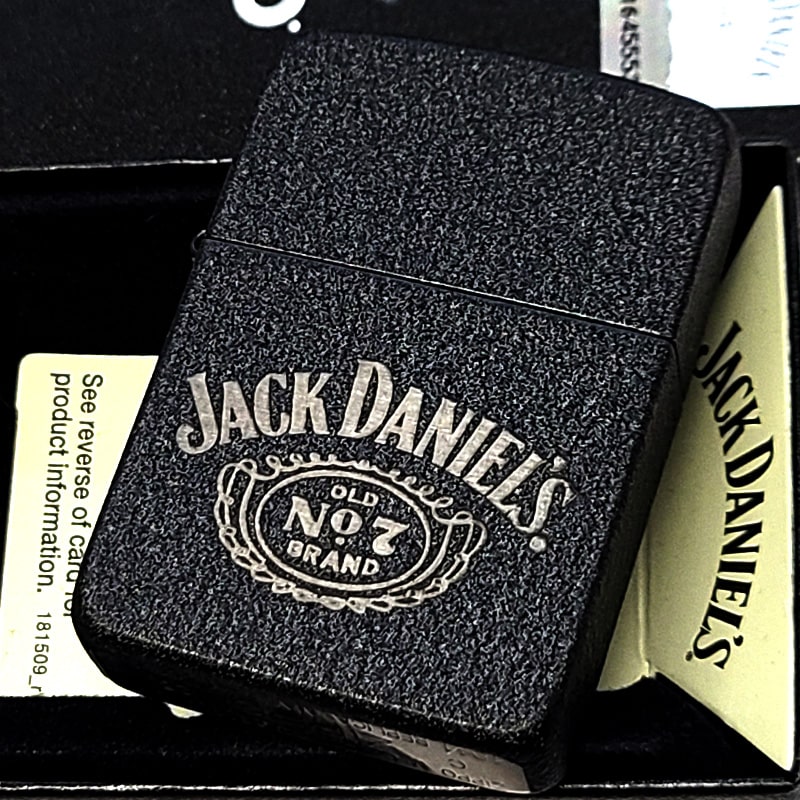 ZIPPO（ジッポー） ライター 1941ブラッククラックル ジャックダニエル