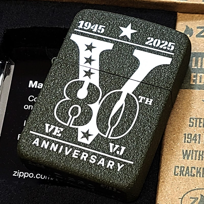ZIPPO LEGENDS II 限定版ライター　ミリタリー ZIPPO 限定 1941復刻レプリカ 第2次世界大戦 終戦80周年記念
