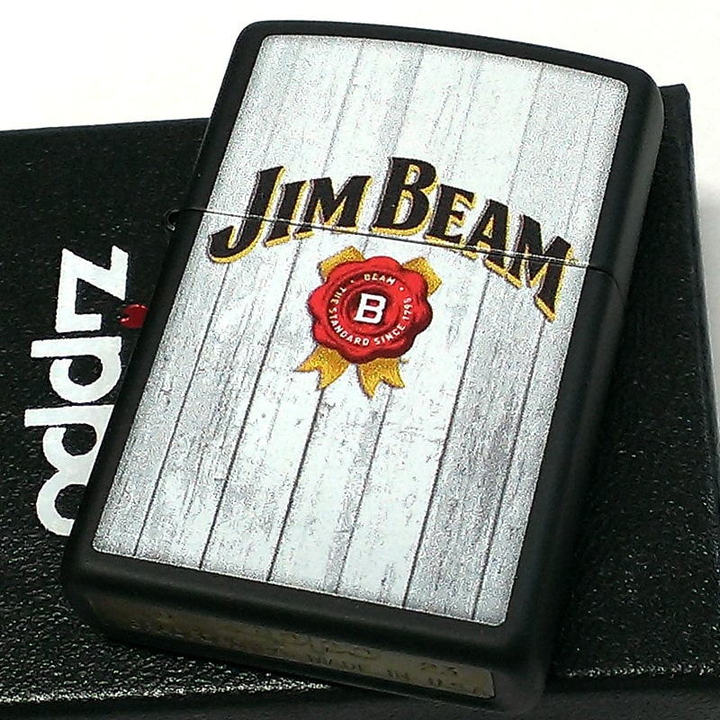 ZIPPO ライター JIM BEAM ジムビーム ジッポ ロゴ お酒 アメリカケンタッキー州 バーボンウイスキー かっこいい おしゃれ バー :  jimbeam-48741 : Zippoタバコケース喫煙具のハヤミ - 通販 - Yahoo!ショッピング