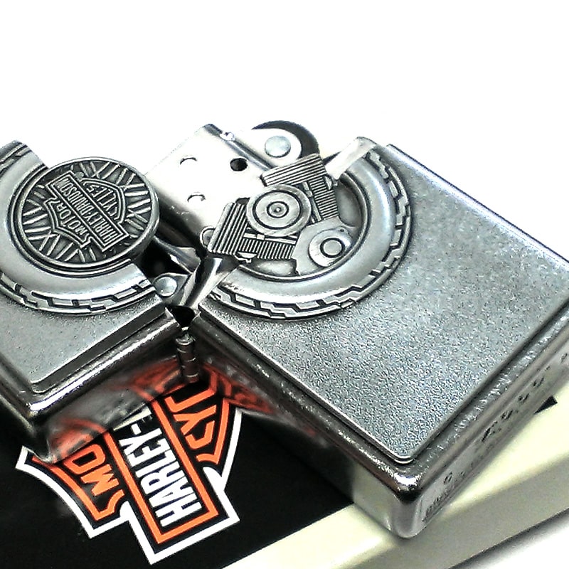 ZIPPO ライター ハーレー ダビッドソン ジッポー エンジンメタル