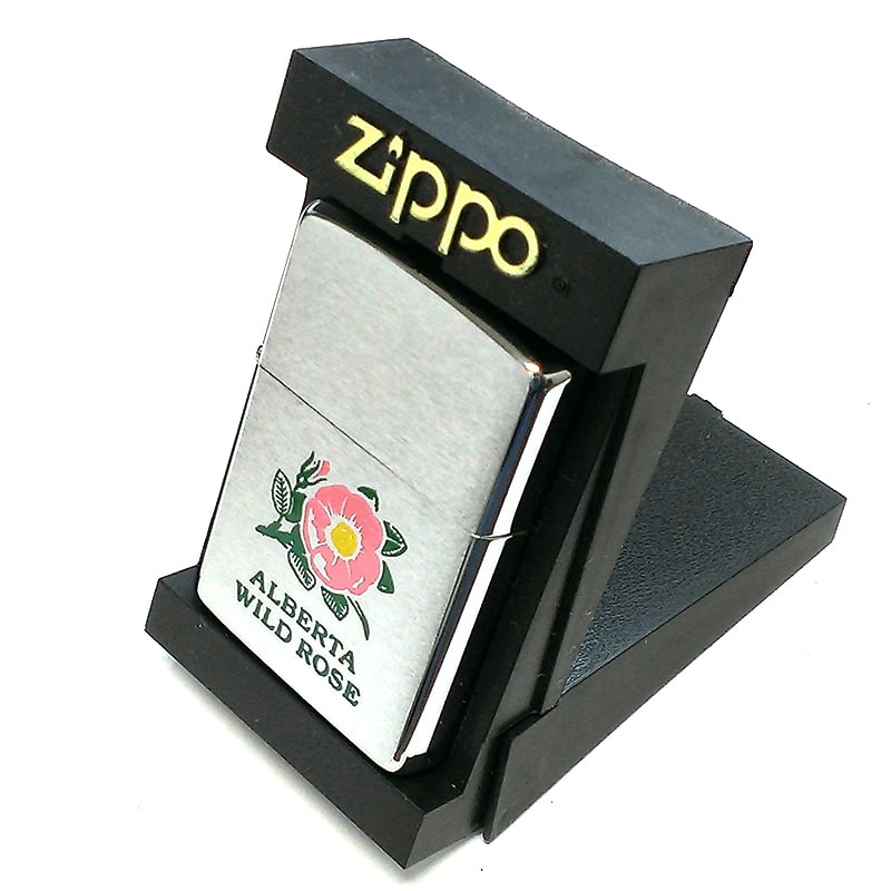 ZIPPO ライター 1993年製 カナダ製 廃盤 レア ワイルドローズ