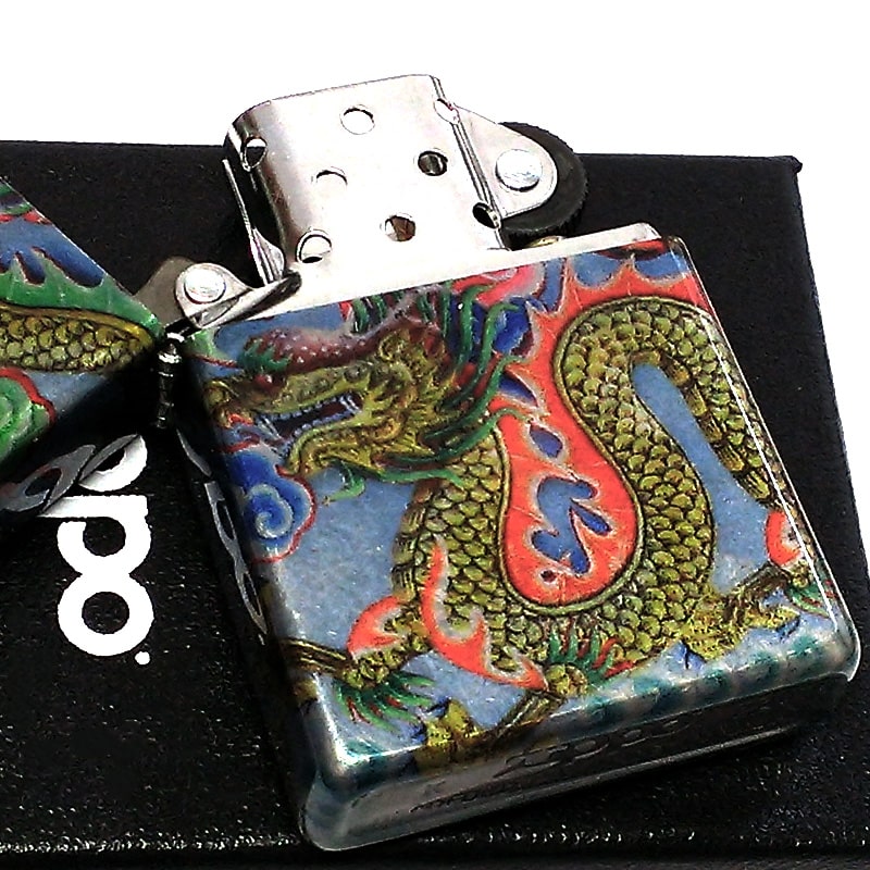 zippo ジッポー 龍 竜 辰 ドラゴン 五面加工 2008年製-