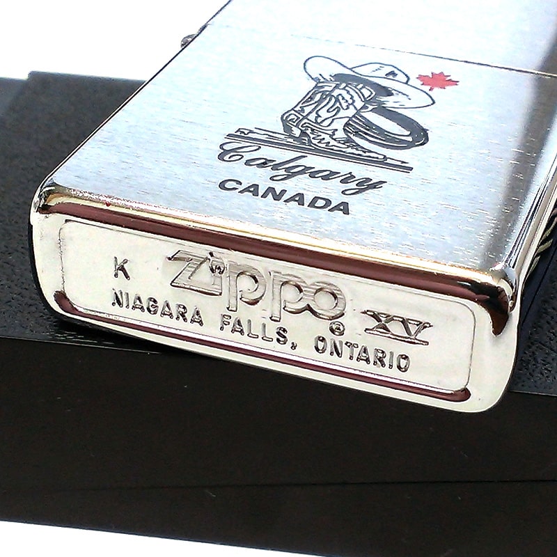 ZIPPO カナダ製 カルガリー カウボーイ レア 1999年製 ジッポ ライター