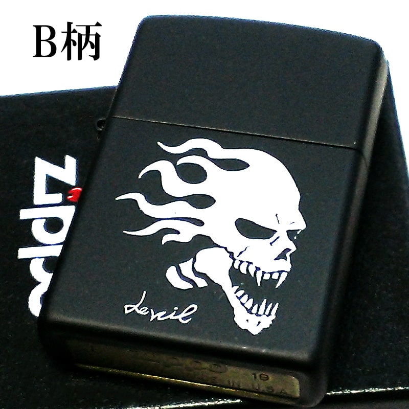 ビンテージ 60s デビル 悪魔 ZIPPO アドバタイジング ライター スカル