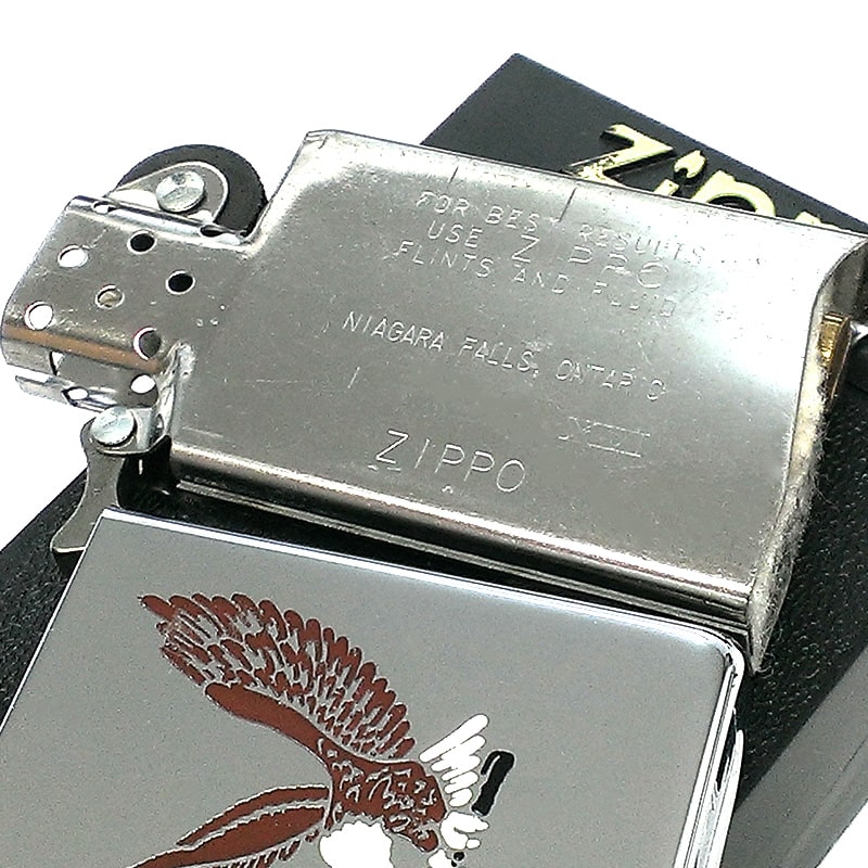 ZIPPO スリム ジッポ ライター カナダ製 1989年製 イーグル ビンテージ オンタリオ製 鷲 廃盤 未使用品 絶版 ヴィンテージ レア :  flying-eagle-slim022 : Zippoタバコケース喫煙具のハヤミ - 通販 - Yahoo!ショッピング