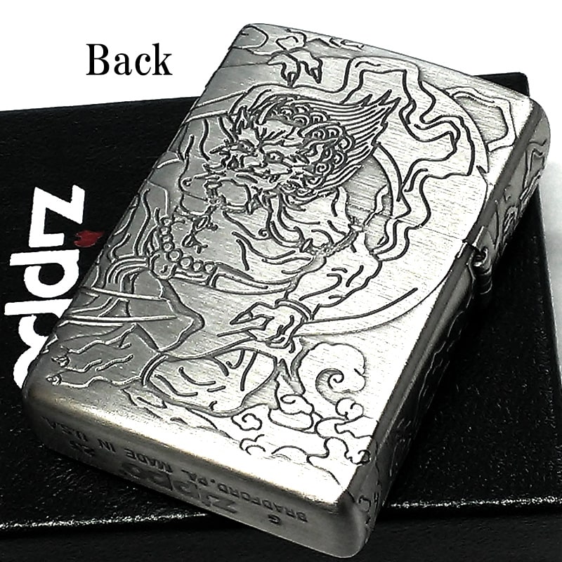 ZIPPO（ジッポー） 和柄 風神雷神 ジッポ ライター アンティーク 