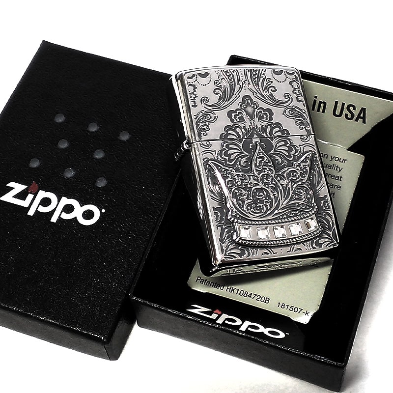 ZIPPO 限定 ジッポ ライター クラウン シリアルナンバー入り