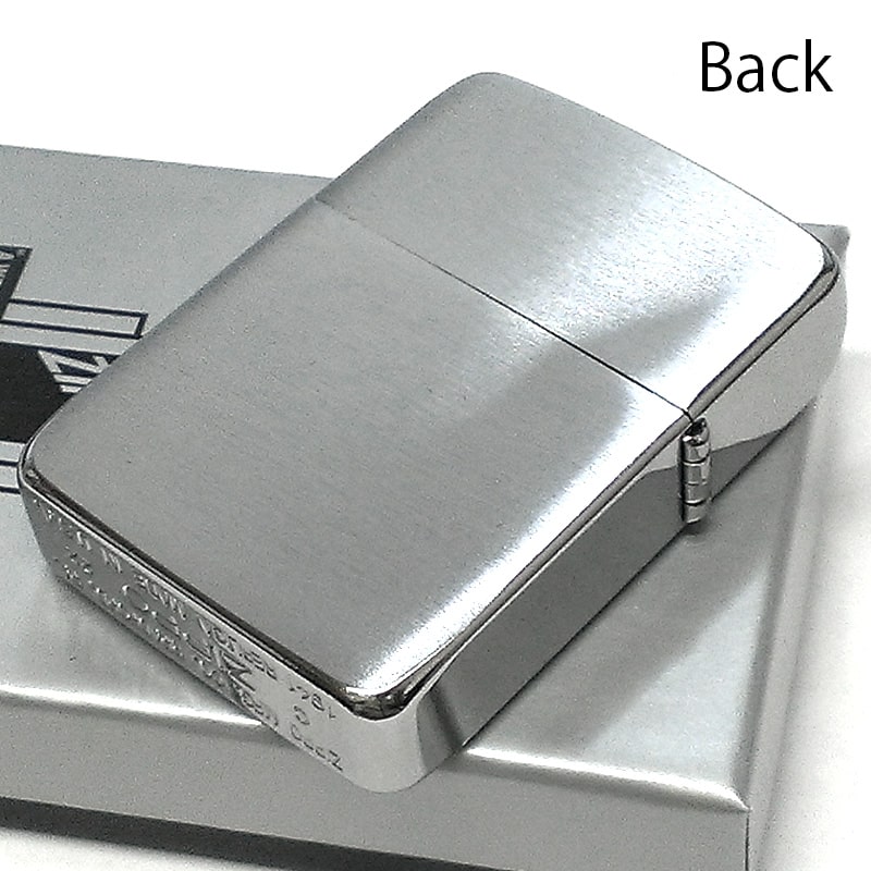 ZIPPO ライター 1941 復刻レプリカ シルバー シンプル ジッポ 