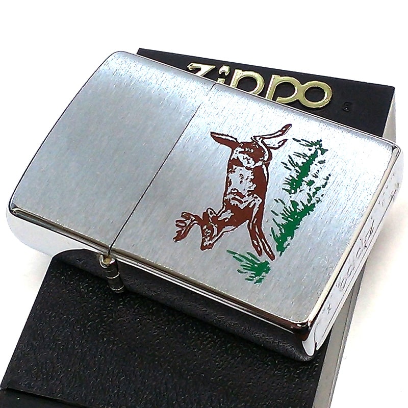 ZIPPO ライター カナダ製 1994年製 オンタリオ製 鹿 シカ レア ZIPPO ライター カナダ製 1994年製 オンタリオ製 鹿 シカ レア