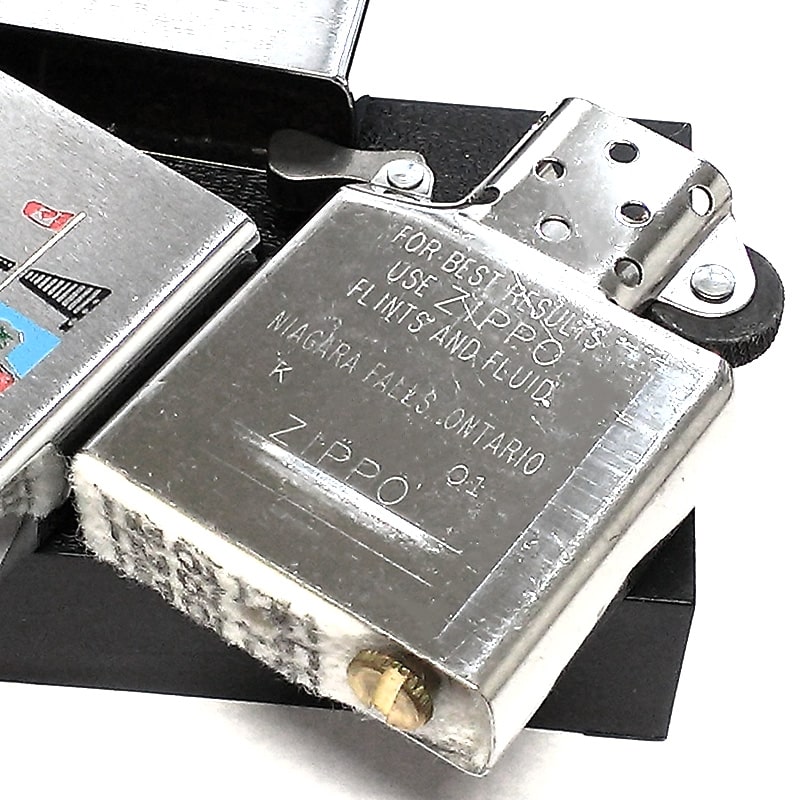 ZIPPO カナダファイル ZIPPO カナダ製 1992年製 ジッポ ライター 鷹 オンタリオ製