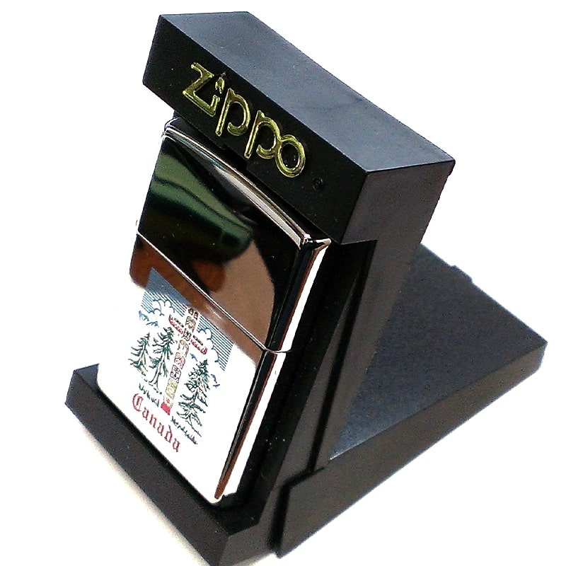 ZIPPO ライター カナダ製 2001年製 トーテムポール ジッポ オンタリオ製 珍しい 鏡面シルバー 未使用品 ビンテージ 絶版 ヴィンテージ :  totempole040 : Zippoタバコケース喫煙具のハヤミ - 通販 - Yahoo!ショッピング