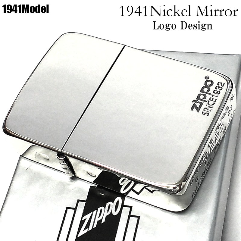 ZIPPO（ジッポー） ライター ニッケルミラー 1941 復刻レプリカ
