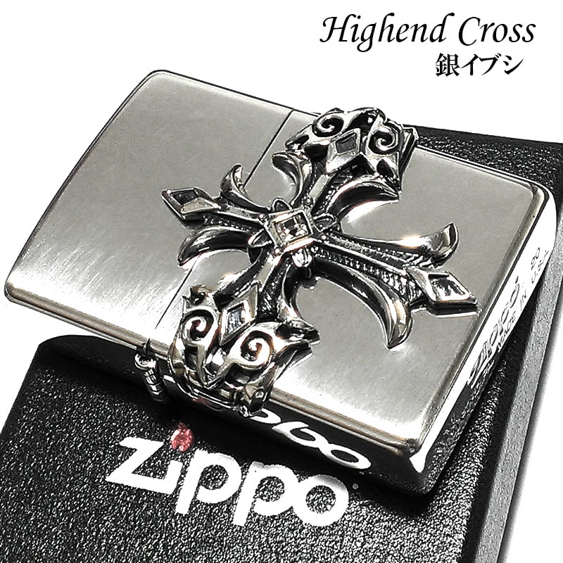 ZIPPO ジッポー ライター クロス 十字架 Metal 2SIM-CROZS