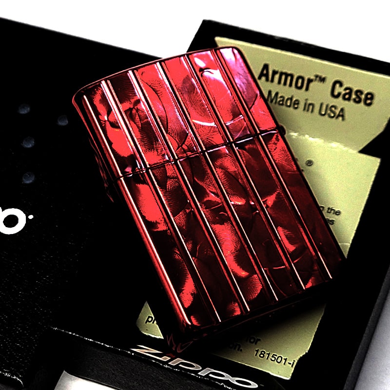 ZIPPO（ジッポー） アーマー ワインレッド ランダムロール ジッポ