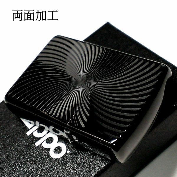 ZIPPO（ジッポー） アーマー ブラックチタンウェーブ ジッポ ライター 