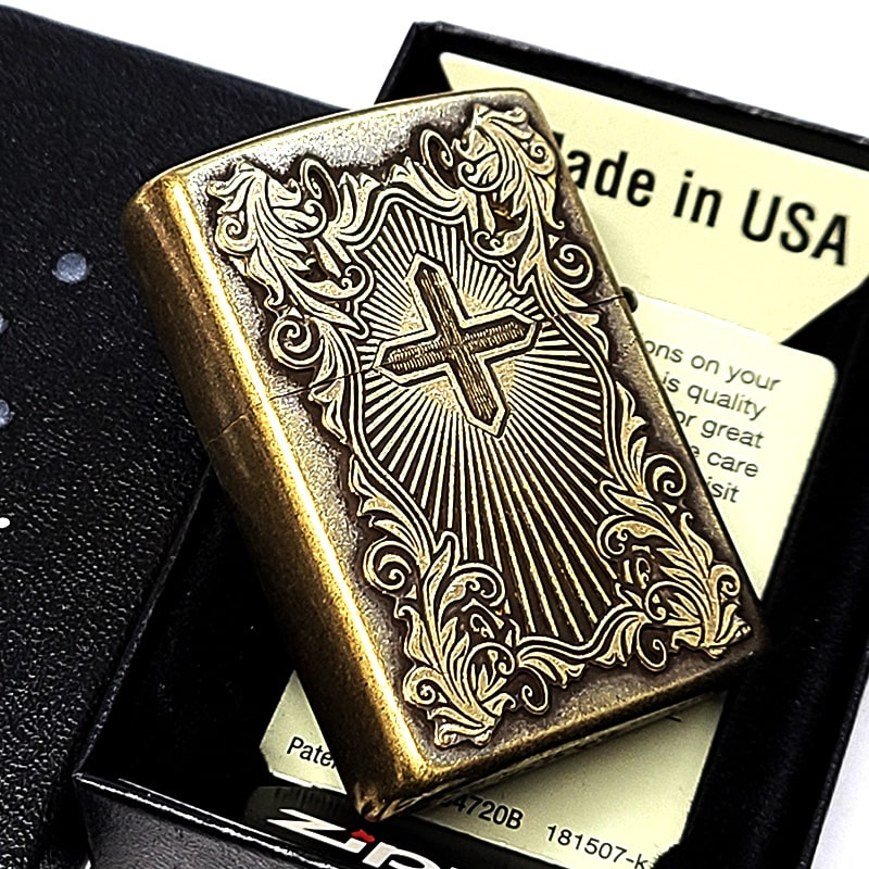 ZIPPO（ジッポー） ディープエッチングアラベスクマリア ジッポ