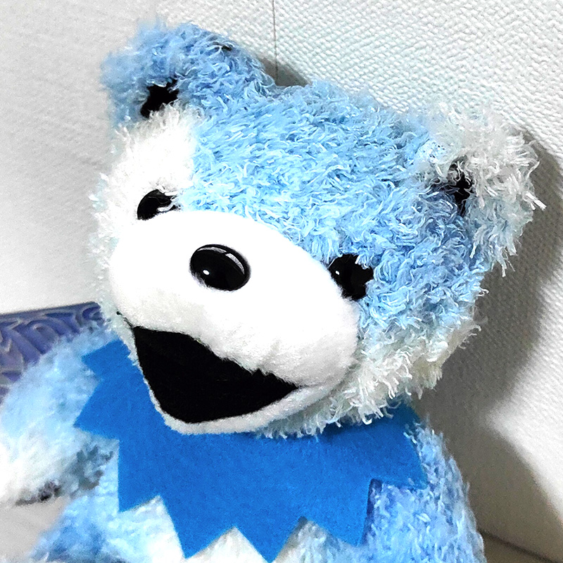 グレイトフルデッド ぬいぐるみ メンフィスブルー くま ビーンベア