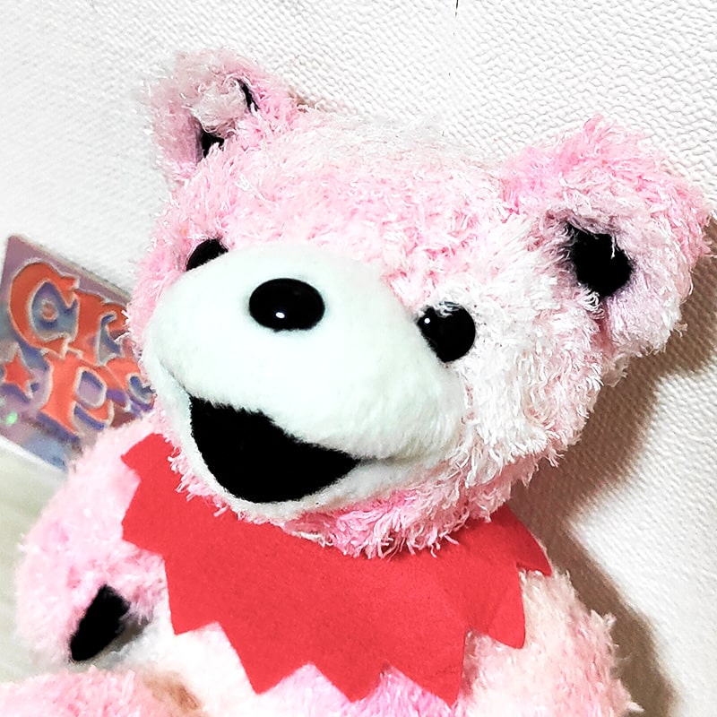 グレイトフルデッドベア　ぬいぐるみ　レトロ　ヴィンテージ　古着　ピンク Grateful Dead ぬいぐるみ グレイトフルデッド かわいい