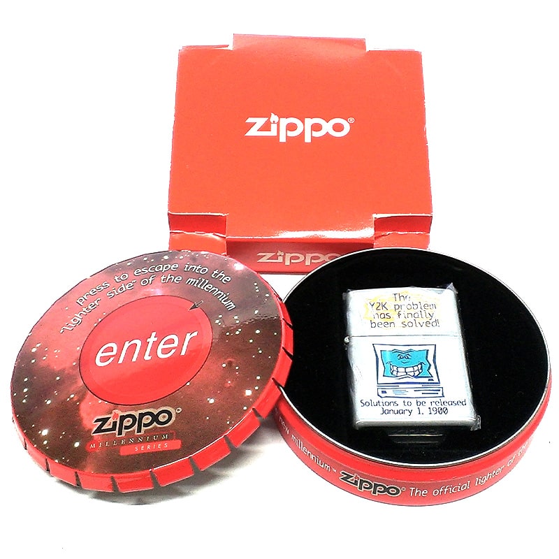 ZIPPO ライター ミレニアム カナダ製 1999年製 オンタリオ製 レア 