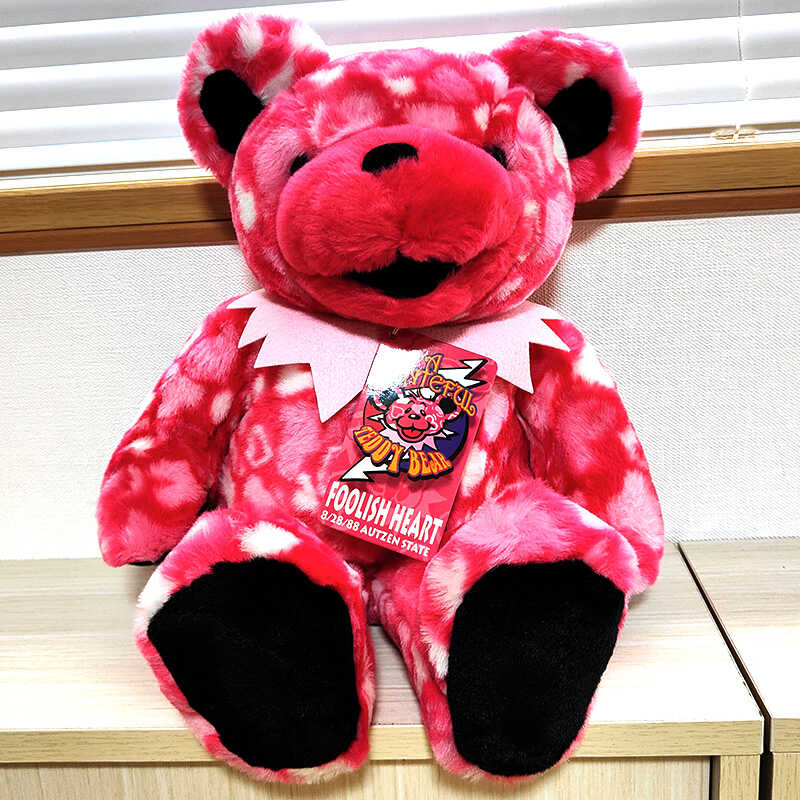 ぬいぐるみ 14インチ ビーンベア GRATEFUL DEAD フーリッシュ ハート