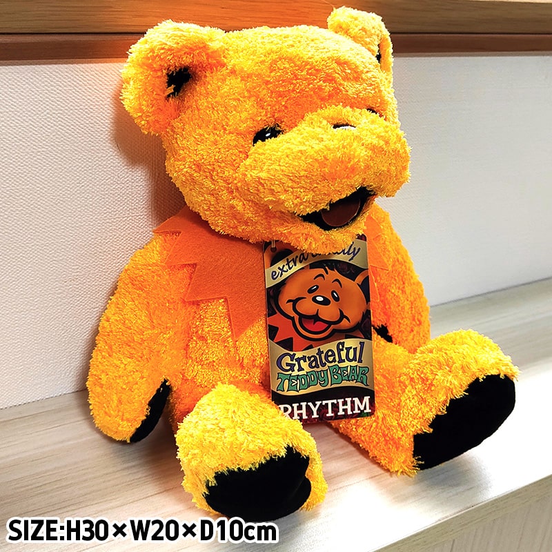 グレイトフルデッドベア　ぬいぐるみ　ヴィンテージ レトロ ぬいぐるみ ビーンベア クマ グレイトフルデッド リズム 可愛い