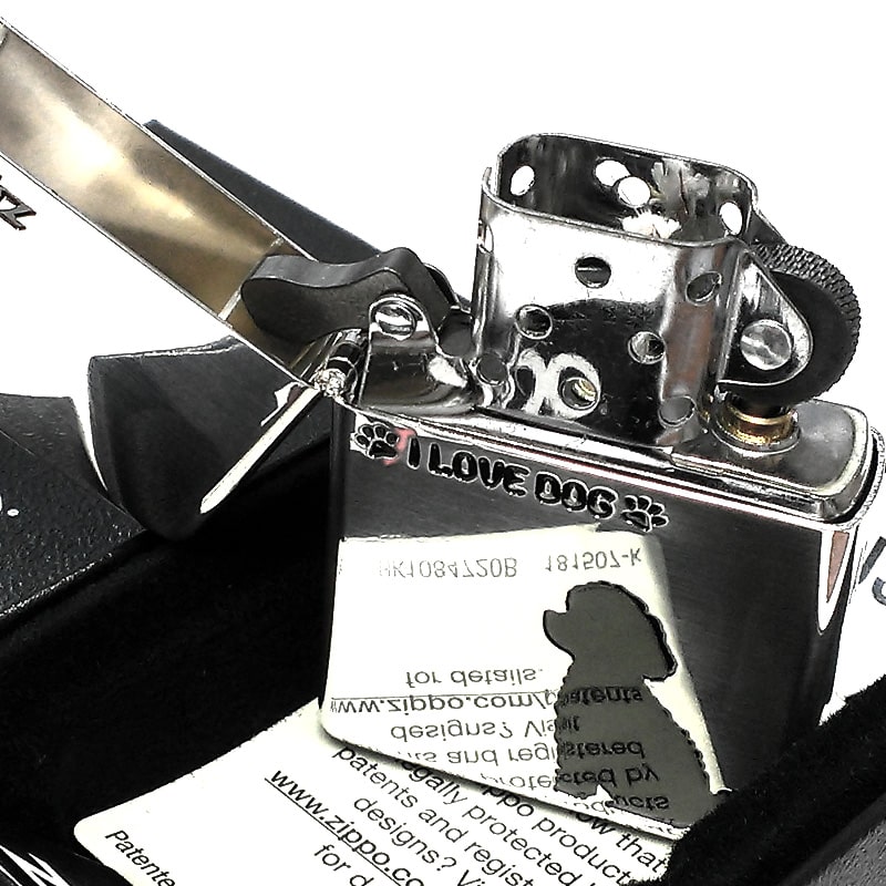 ZIPPO ZIPPOトイプードル I LOVE DOG ジッポ ライター かわいい