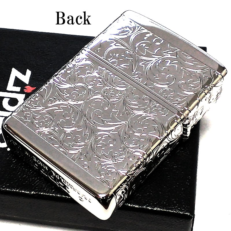 ZIPPO ライター アラベスク プラチナシルバー 限定 ジッポ