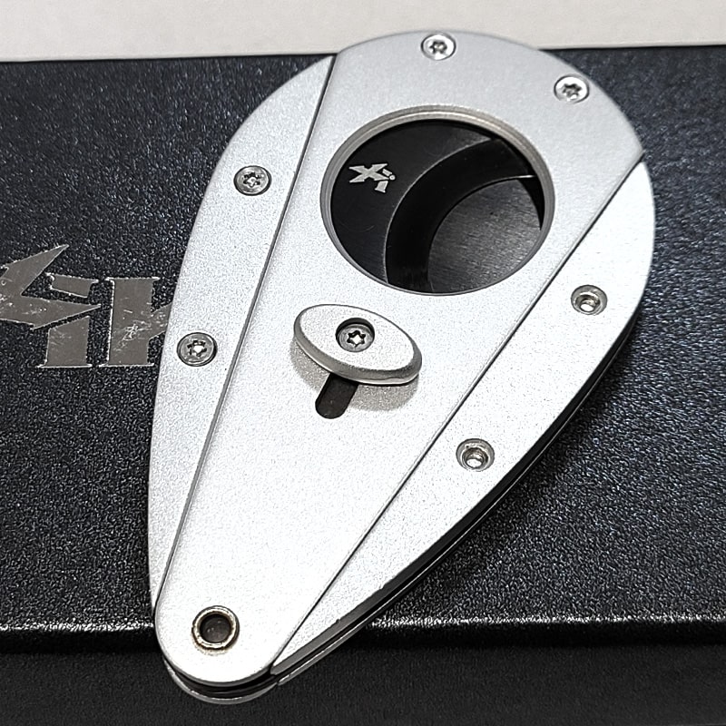ザイカー 葉巻カッター 21mm オートマチック式 XiKAR 361シルバー 葉巻