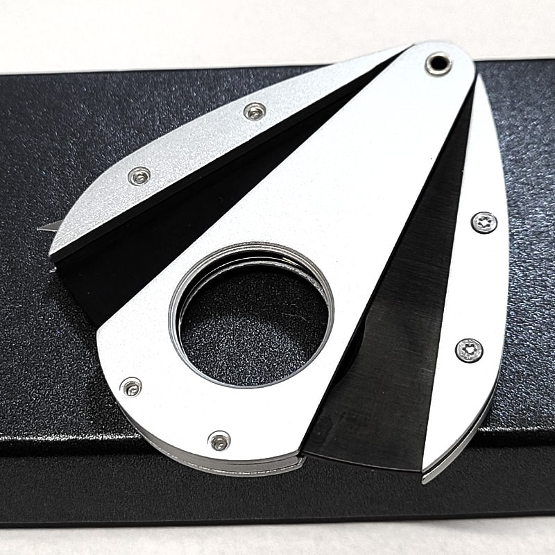 ザイカー 葉巻カッター 21mm オートマチック式 XiKAR 361シルバー 葉巻