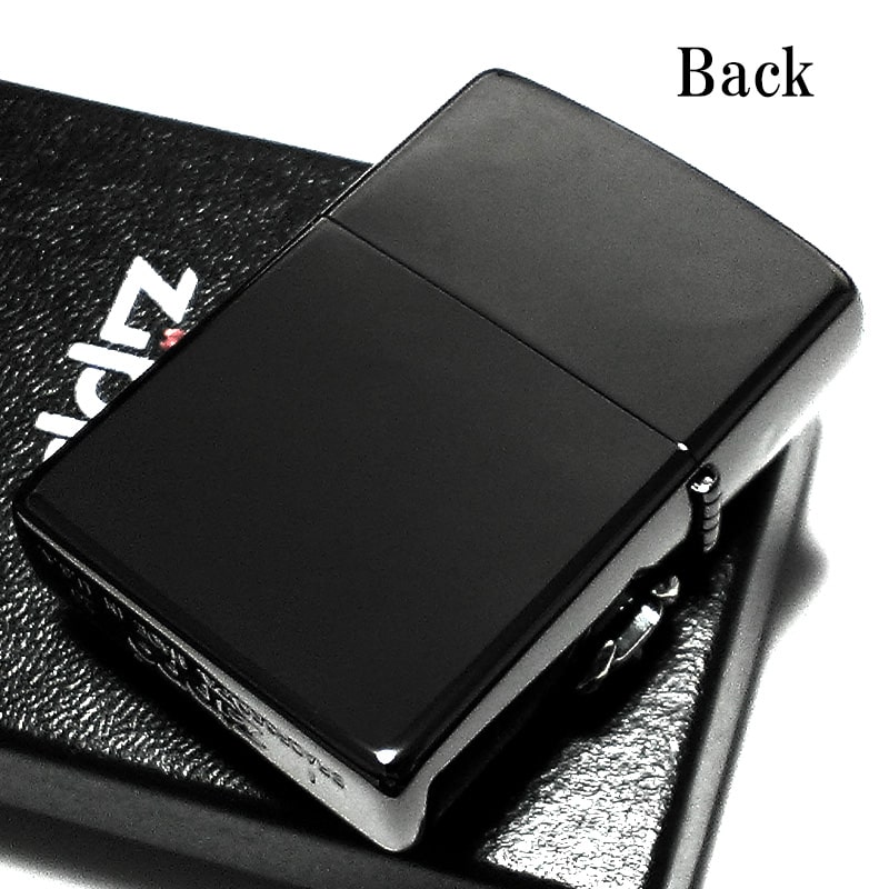 ZIPPO ライター ジッポ ハイエンドクロス スワロフスキー入り 黒ニッケル シルバーメタル スクエアスワロ かっこいい ブラック