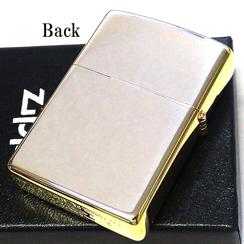 ZIPPO（ジッポー） クラシックデザイン シルバー＆ゴールド ジッポ