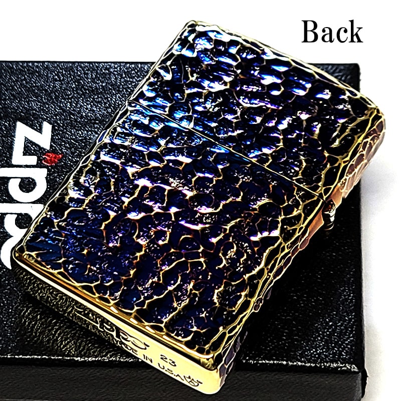 ZIPPO（ジッポー） アーマー ハンマートーン 5面加工 メタル貼り 