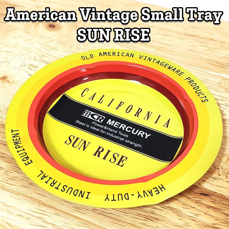 灰皿 卓灰皿 おしゃれ MERCURY アメリカンビンテージスモールトレイ