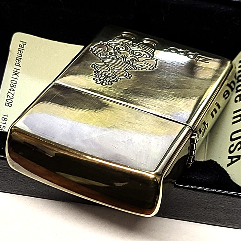 ZIPPO（ジッポー） アンティーク 土偶 ジッポ ライター 彫刻 ロゴ