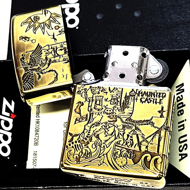 GHOST EXPOD ZIPPO ゴールドフレイム 激レア#キャンプ#鬼滅の刃 GHOST EXPOD ZIPPO ゴールドフレイム 激レア#キャンプ#鬼滅の刃 【公式