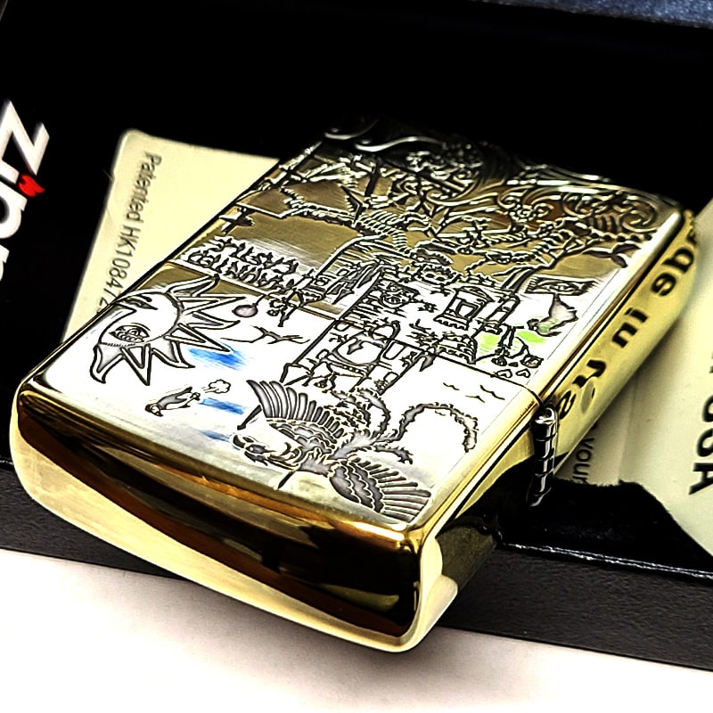 ZIPPO（ジッポー） ライター ユーズド加工 HAUNTED CASTLE ジッポ 幽霊