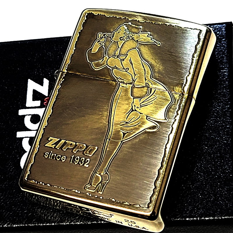 ZIPPO（ジッポー） ライター ウィンディ 裏面柄違い ビンテージ加工