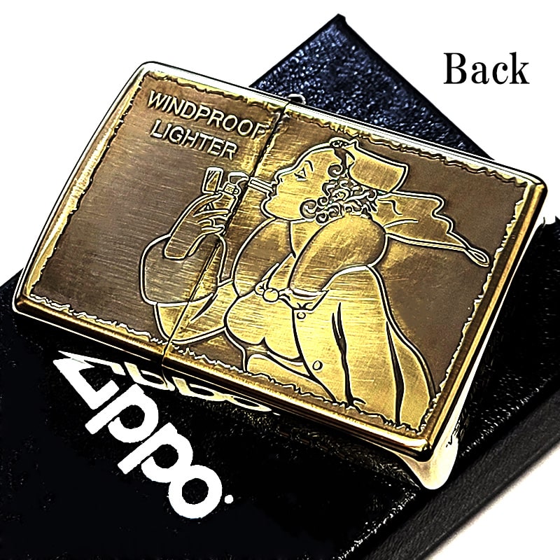 ZIPPO（ジッポー） ライター ウィンディ 裏面柄違い ビンテージ加工