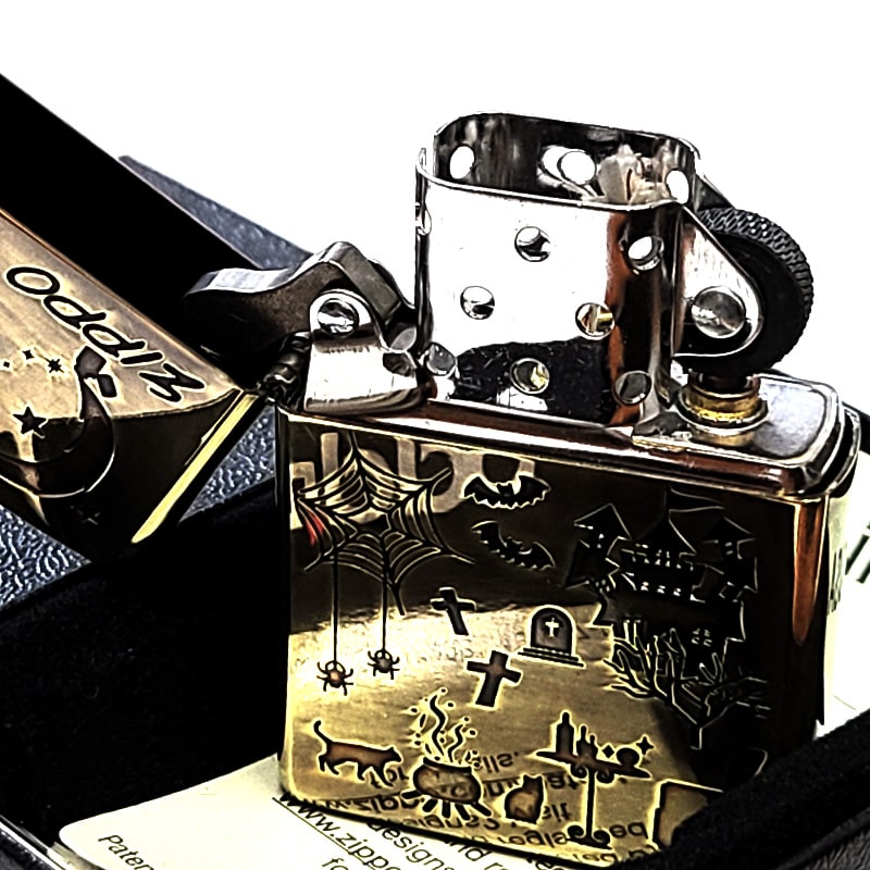ZIPPO（ジッポー） 魔女ウィンディ アンティーク ジッポ ライター ロゴ