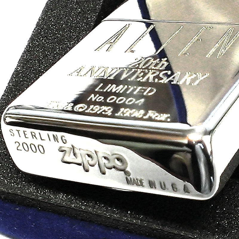 ZIPPO ライター スターリングシルバー 限定 映画 エイリアン