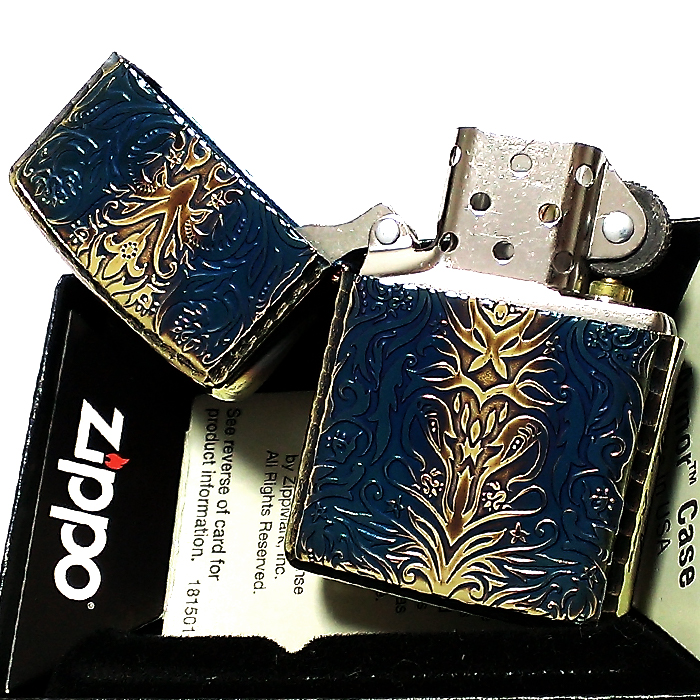 Amazon.co.jp: ZIPPO(ジッポー) ライター ゴールド アーマー