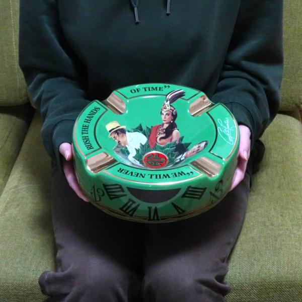 シガー灰皿 ARTURO FUENTE アルトゥーロ・フエンテ 葉巻専用 グリーン