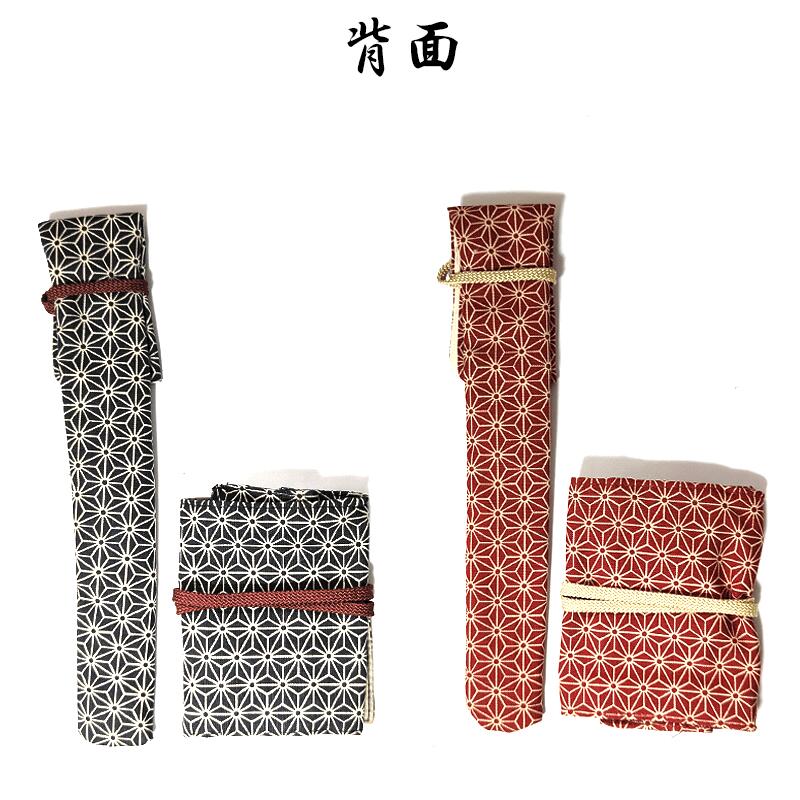 きせる 煙管入れ 麻の葉組煙管入れ 一本用 たばこ 喫煙具 選べる 叺 紺