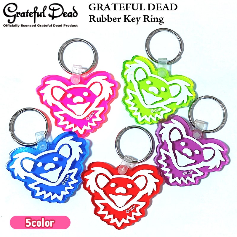 Grateful Dead（グレイトフル・デッド） デッドベア キーリング くま