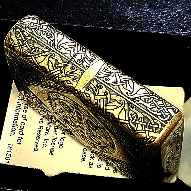 ZIPPO アーマー 4面加工 ベネディクトクロス ジッポ ライター