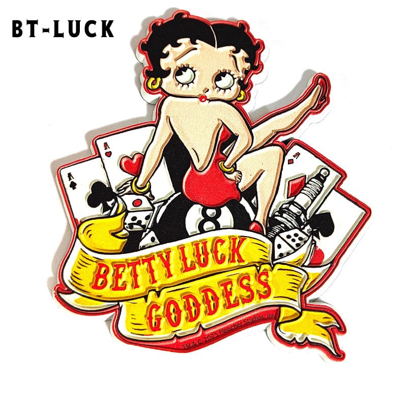 アメリカン レトロ マグネット ベティ ロゴ 選べる Betty キャラクター