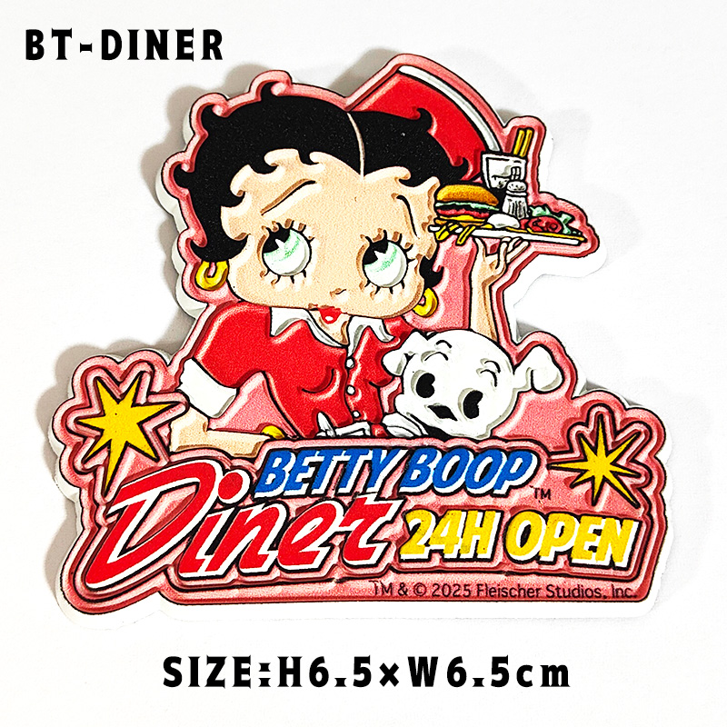 アメリカン レトロ マグネット ベティ ロゴ 選べる Betty キャラクター