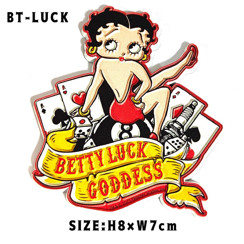 アメリカン レトロ マグネット ベティ ロゴ 選べる Betty キャラクター